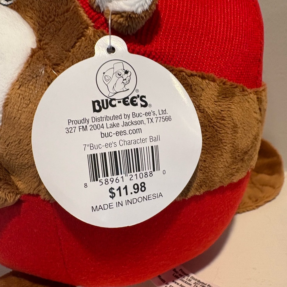 Buc-ee’s plush beaver NWT - Picture 4 of 13